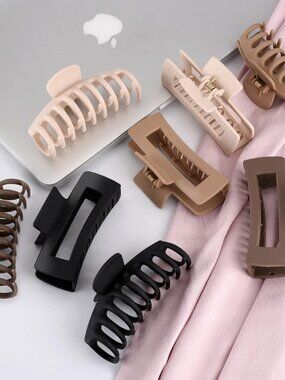 Hair Clips for Women 4.3 Inch Large Hair Claw Clips for Women Thin Thick Curly H